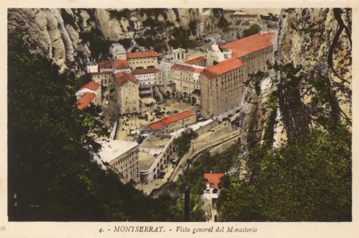 Framed Print : Santa Maria de Montserrat Framed Print : Santa Maria de Montserrat