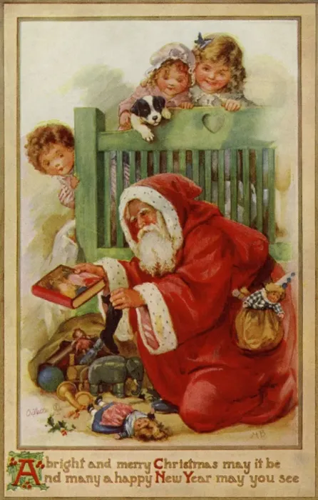 Framed Print : Santas arrival Framed Print : Santas arrival