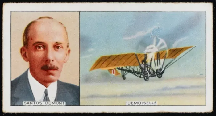 Framed Print : Santos-Dumont / Cig. Card Framed Print : Santos-Dumont / Cig. Card