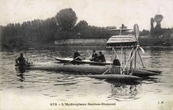 Framed Print : Santos Dumont Hydroplane Framed Print : Santos Dumont Hydroplane