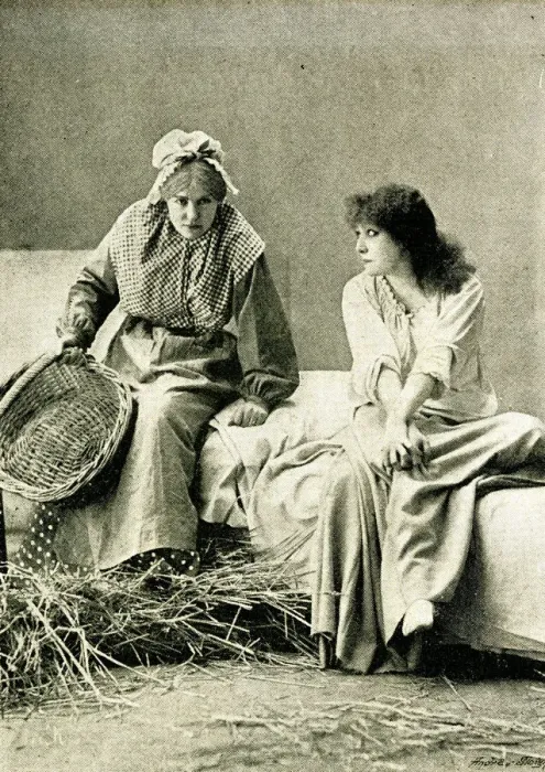 Framed Print : Sarah Bernhardt, French actress, as Pauline Blanchard Framed Print : Sarah Bernhardt, French actress, as Pauline Blanchard