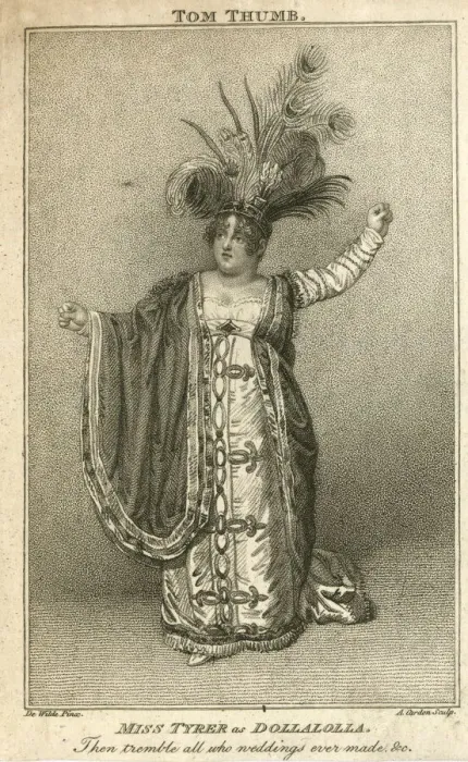 Framed Print : Sarah Liston (nee Miss Tyrer) as Queen Dollalolla Framed Print : Sarah Liston (nee Miss Tyrer) as Queen Dollalolla