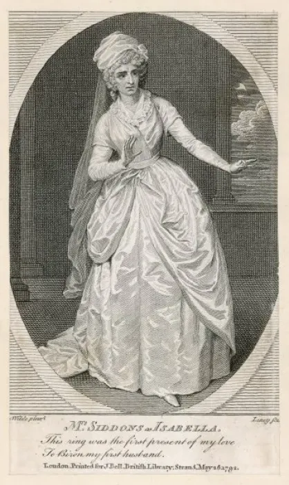 Framed Print : Sarah Siddons - Isabella Framed Print : Sarah Siddons - Isabella