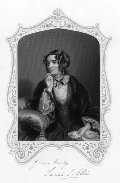Framed Print : Sarah Stickney Ellis - 1