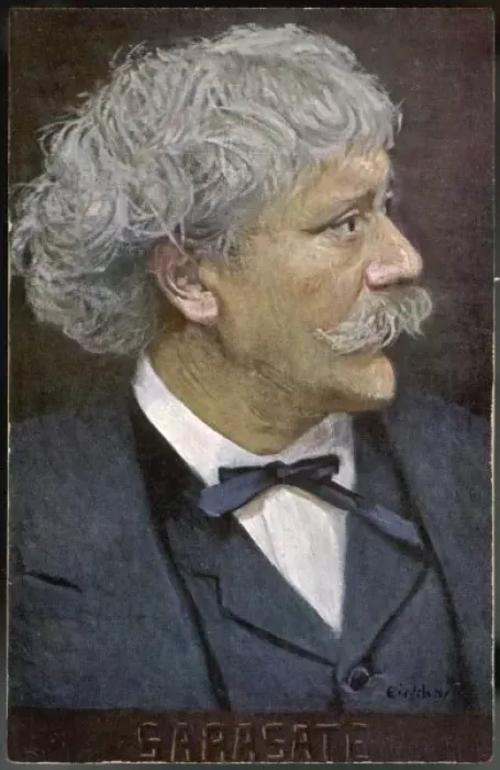 Framed Print : Sarasate  /  Eichhorn Pcard