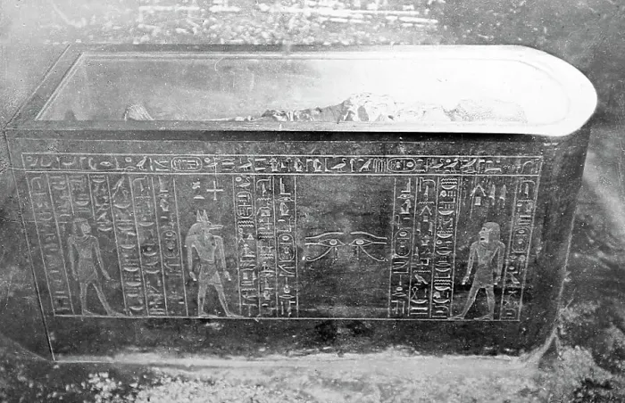 Framed Print : Sarcophagus of Ramesses I, Egypt, Victorian period Framed Print : Sarcophagus of Ramesses I, Egypt, Victorian period