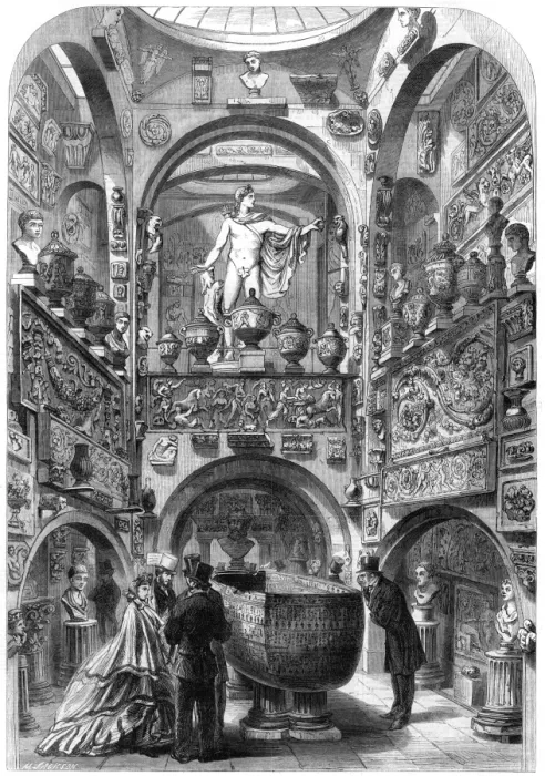 Framed Print : The Sarcophagus Room, Sir John Soanes Museum, 1864 Framed Print : The Sarcophagus Room, Sir John Soanes Museum, 1864