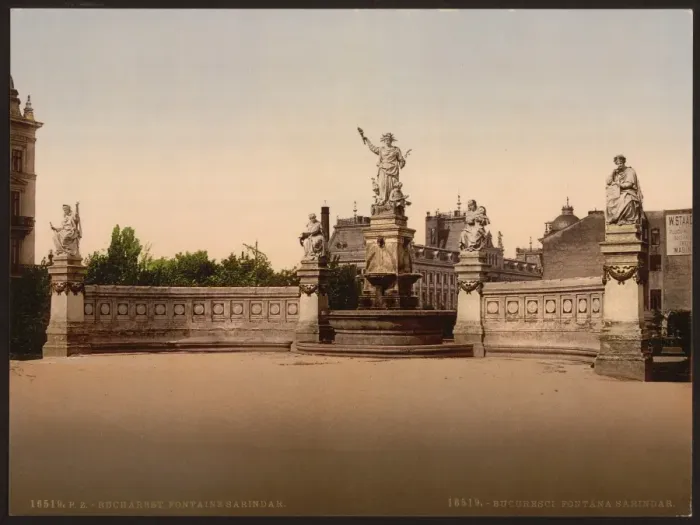 Framed Print : Sarindar Fountain, Bukharest, Roumania Framed Print : Sarindar Fountain, Bukharest, Roumania