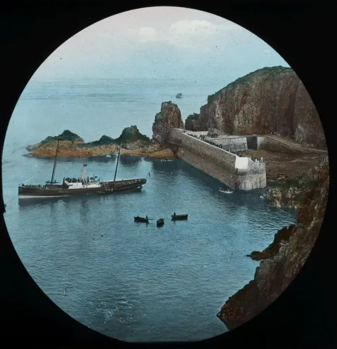 Framed Print : Sark - Outside the Harbour Framed Print : Sark - Outside the Harbour