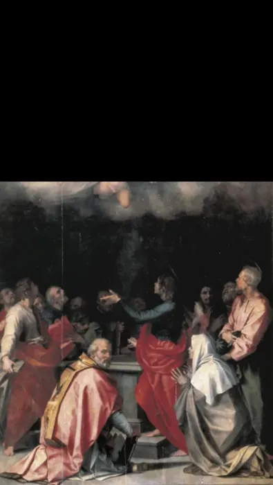 Framed Print : SARTO, Andrea del (1486-1531). Assumption of Framed Print : SARTO, Andrea del (1486-1531). Assumption of