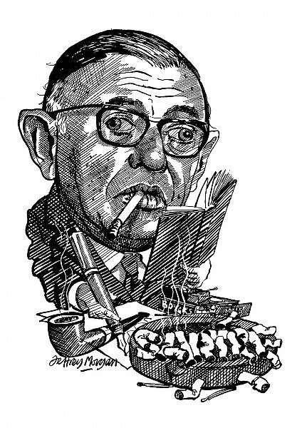 Sartre  /  Cartoon