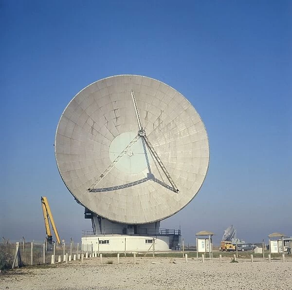 Satellite at Goonhilly Earth Station, Cornwall