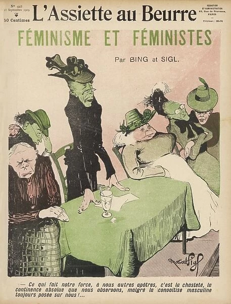 Satire / Feminists. An unsympathetic view of feminists