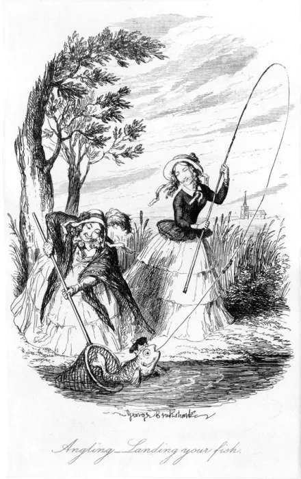 Framed Print : Satire on womens pursuit of aristocratic status Framed Print : Satire on womens pursuit of aristocratic status