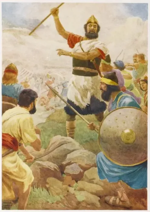 Framed Print : Saul Triumphs Framed Print : Saul Triumphs