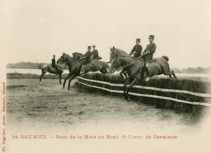 Framed Print : Saumur - Horse training at the Cavalry School Framed Print : Saumur - Horse training at the Cavalry School