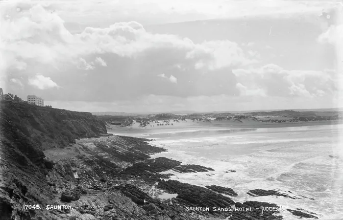 Framed Print : Saunton Sands Hotel View Framed Print : Saunton Sands Hotel View
