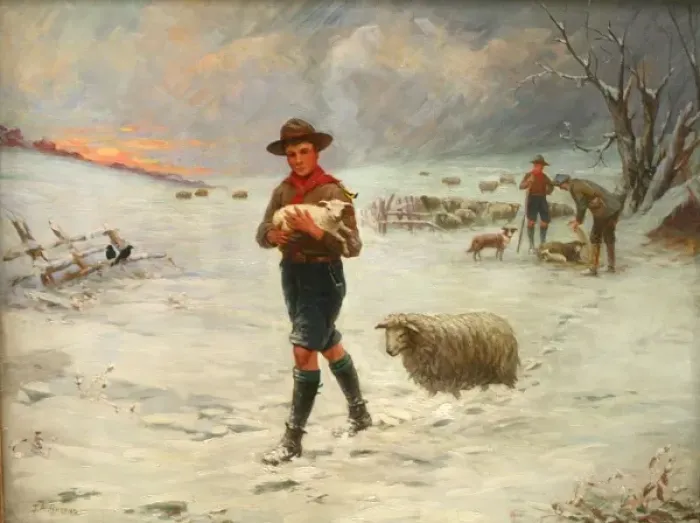 Framed Print : Saved from the Snow Framed Print : Saved from the Snow