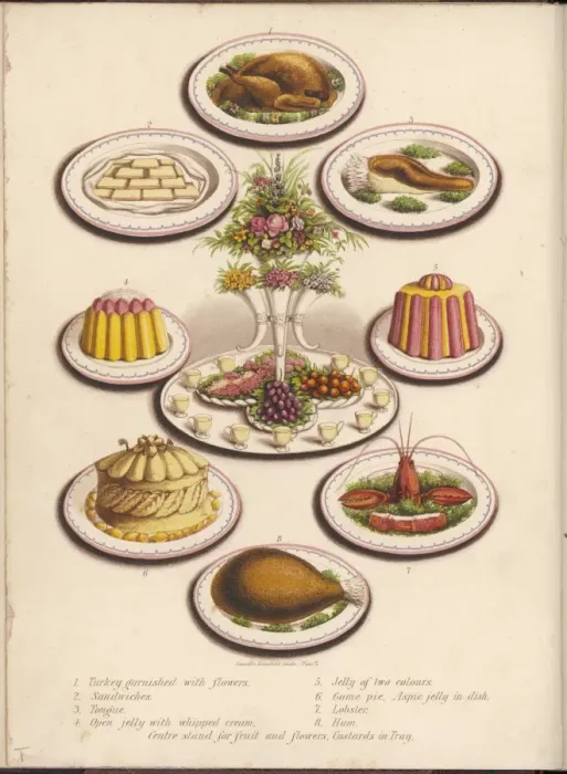 Framed Print : Savoury Dishes