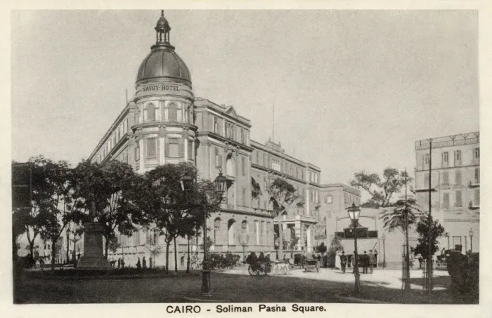 Framed Print : Savoy Hotel at Soliman Pasha Square, Cairo Framed Print : Savoy Hotel at Soliman Pasha Square, Cairo