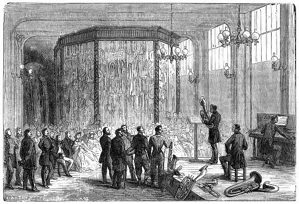Sax in Showroom 1864