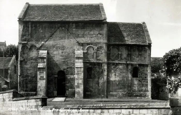 Framed Print : Saxon Church of St Laurence at Bradford-upon-Avon Framed Print : Saxon Church of St Laurence at Bradford-upon-Avon