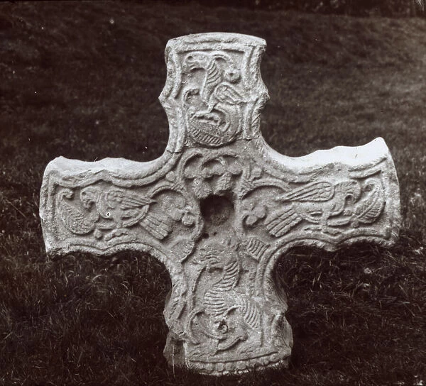 Saxon stone cross, St Michaels Church, Cropthorne, Worcs
