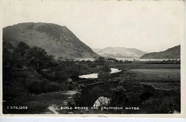 Scale Bridge & Crummock Water, Lake District, Cumbria