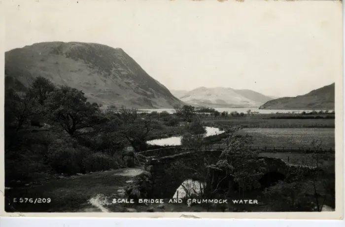 Framed Print : Scale Bridge & Crummock Water, Lake District, Cumbria Framed Print : Scale Bridge & Crummock Water, Lake District, Cumbria
