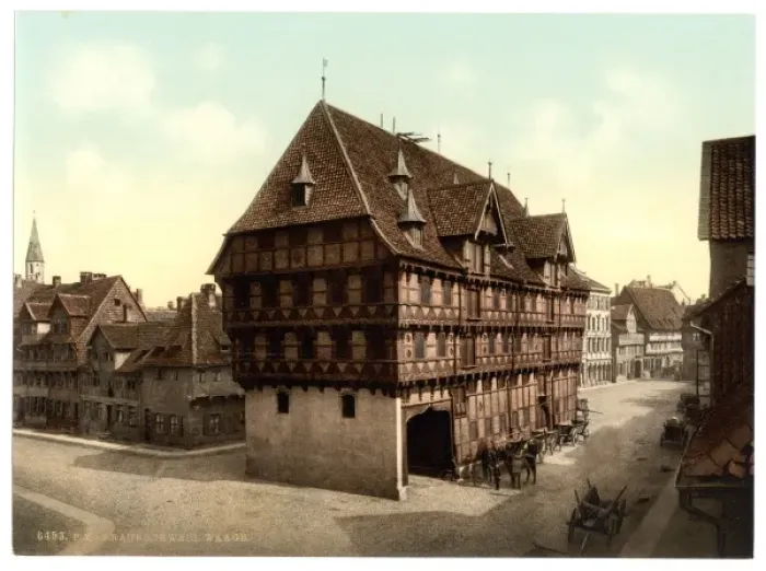 Framed Print : The scale, Brunswick (i. e. Braunschweig), Germany Framed Print : The scale, Brunswick (i. e. Braunschweig), Germany