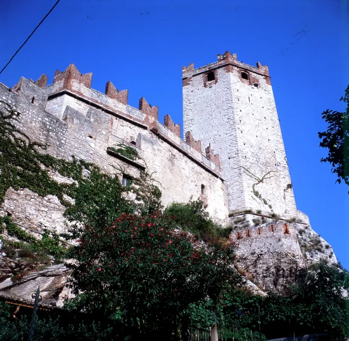 Framed Print : Scaliger Castle of Malcesine Framed Print : Scaliger Castle of Malcesine