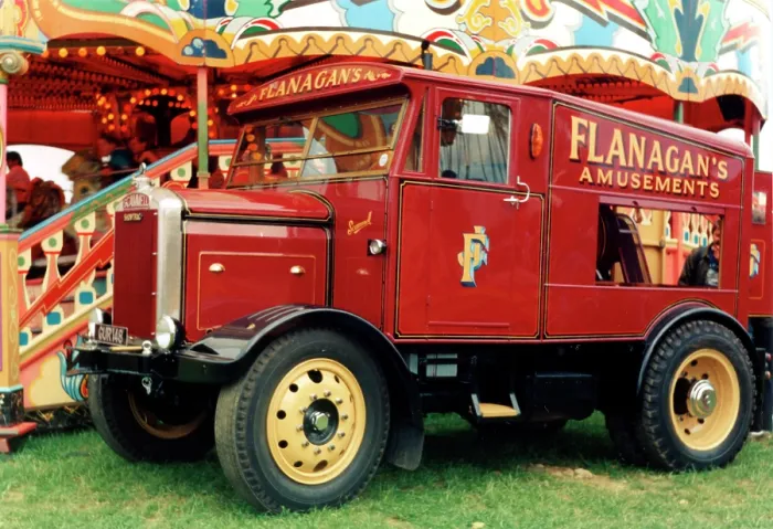 Framed Print : Scammell Showtrac GUR 148 Framed Print : Scammell Showtrac GUR 148