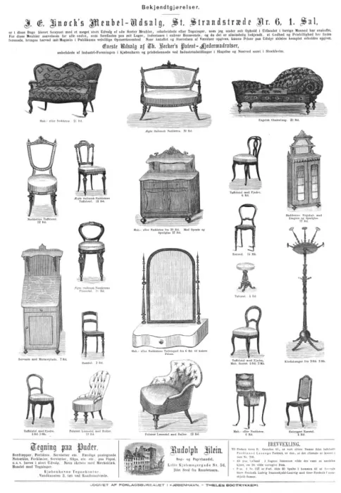 Framed Print : Scandinavian Furniture Framed Print : Scandinavian Furniture