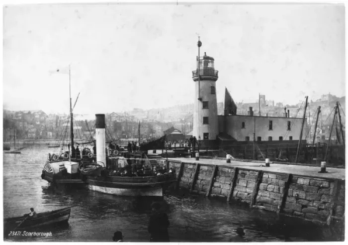 Framed Print : Scarborogh - 1891 Framed Print : Scarborogh - 1891
