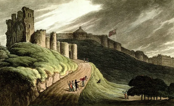 Framed Print : Scarborough Castle, Scarborough, North Yorkshire Framed Print : Scarborough Castle, Scarborough, North Yorkshire
