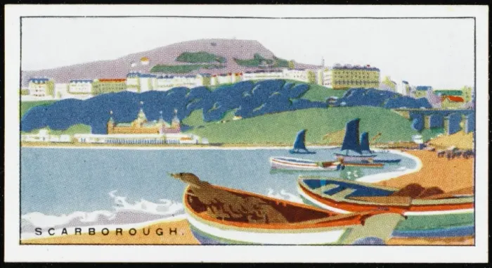 Framed Print : Scarborough / Cig Card 20S Framed Print : Scarborough / Cig Card 20S