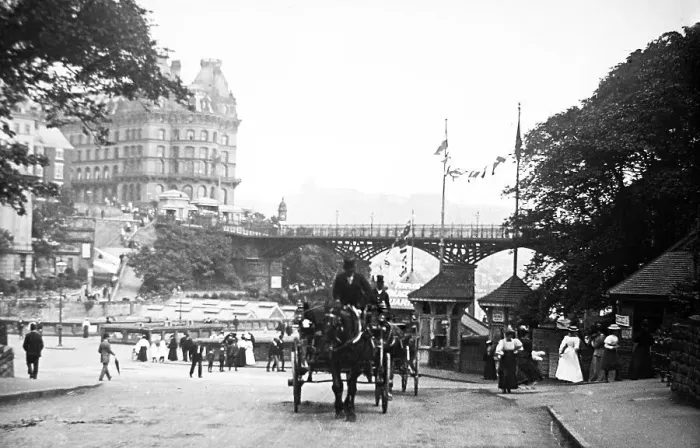Framed Print : Scarborough - Victorian period Framed Print : Scarborough - Victorian period
