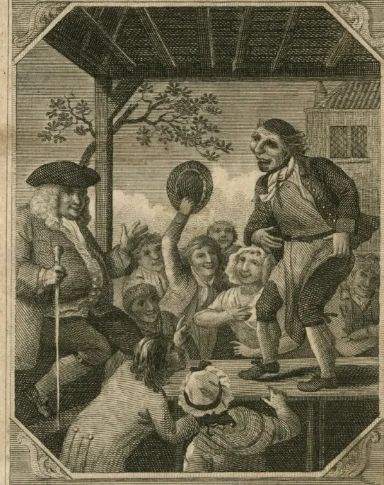 Framed Print : Scene of 18th century entertainment Framed Print : Scene of 18th century entertainment