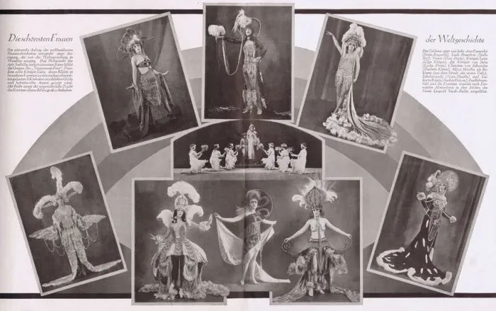 Framed Print : The scene The most beautiful women in history from Herman Haller Framed Print : The scene The most beautiful women in history from Herman Haller