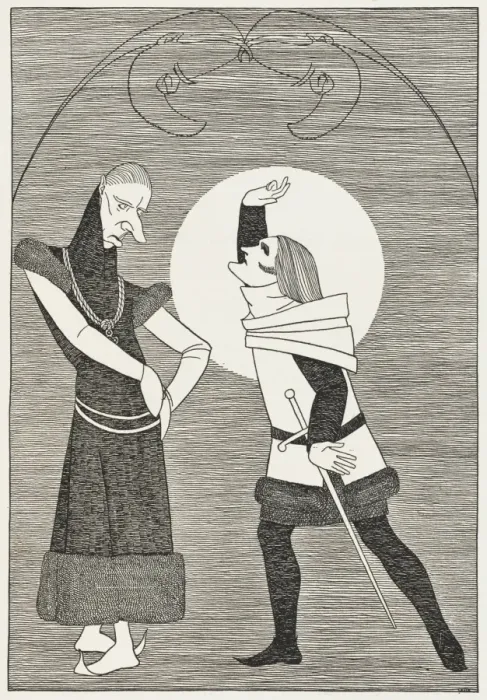 Framed Print : Scene from Bernard Shaws Saint Joan Framed Print : Scene from Bernard Shaws Saint Joan