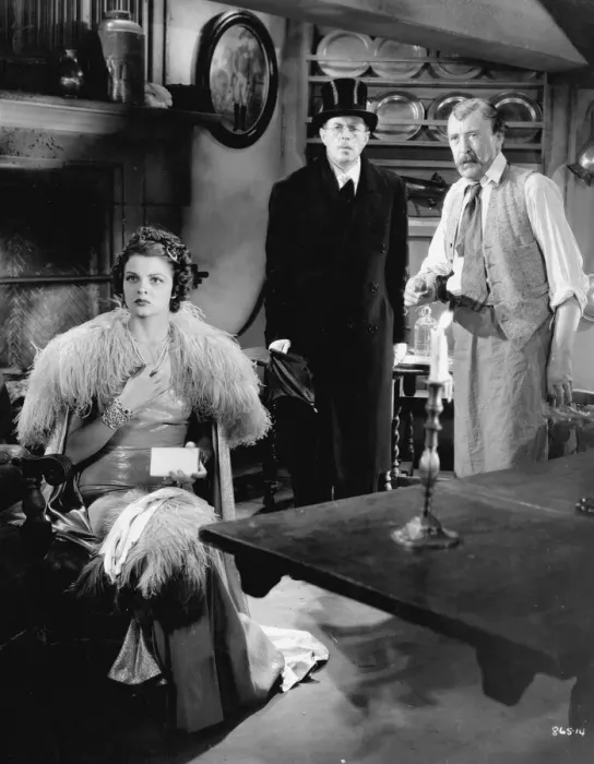 Framed Print : A scene from The Bishop Misbehaves (1935) with Lilian Bond Framed Print : A scene from The Bishop Misbehaves (1935) with Lilian Bond