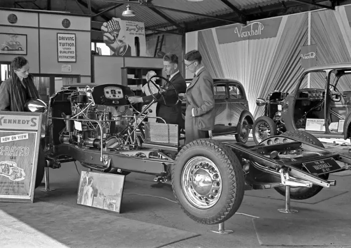 Framed Print : Scene in a car showroom Framed Print : Scene in a car showroom