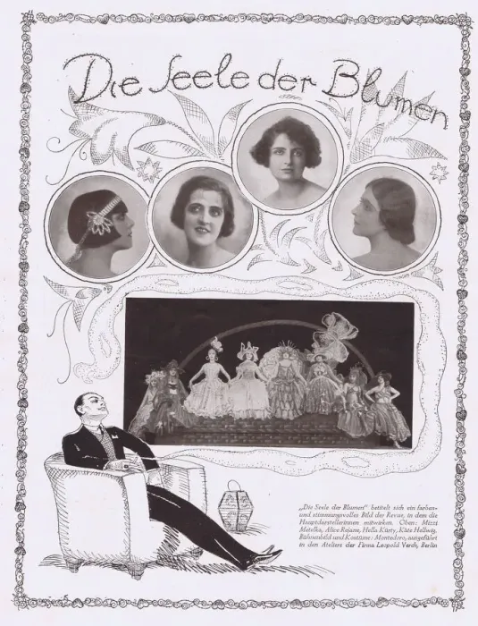 Framed Print : The scene Die Seele der Blumen (The Soul of Flowers) in Herman Hallers Noch und Noch Framed Print : The scene Die Seele der Blumen (The Soul of Flowers) in Herman Hallers Noch und Noch