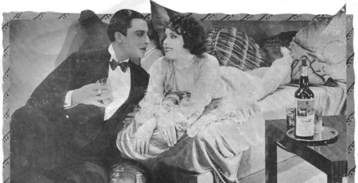 Framed Print : A scene from the French film L Emprise, 1929 Framed Print : A scene from the French film L Emprise, 1929