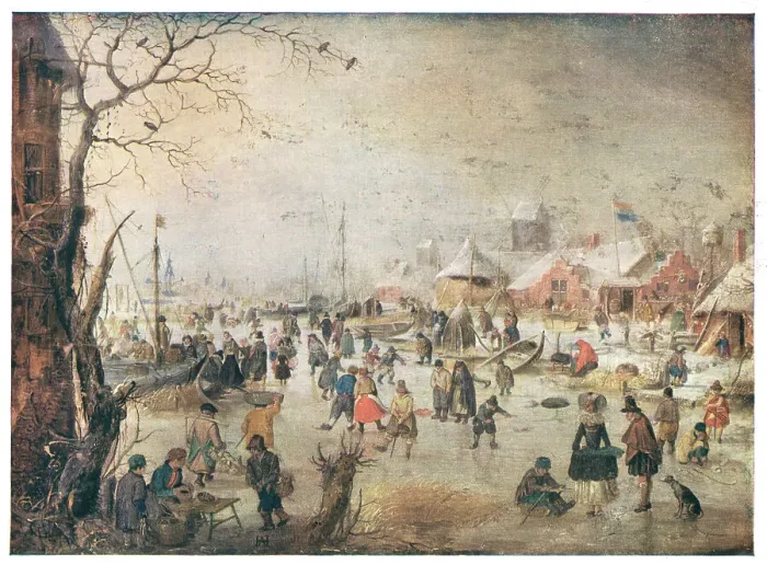 Framed Print : A Scene On The Ice Framed Print : A Scene On The Ice