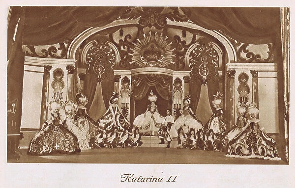 The scene Katarina 11 from Ernst Rolfs 1931 show