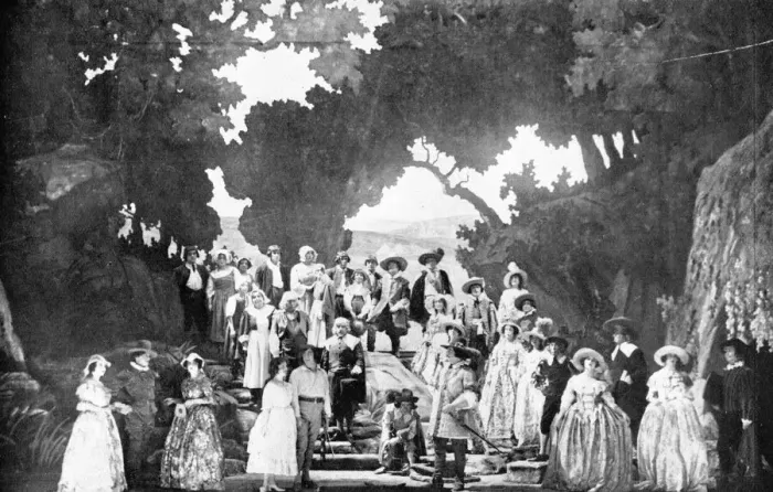 Framed Print : A Scene from La Joueur de Viole at the Opera Comique, Paris (1926) Date: 1926 Framed Print : A Scene from La Joueur de Viole at the Opera Comique, Paris (1926) Date: 1926