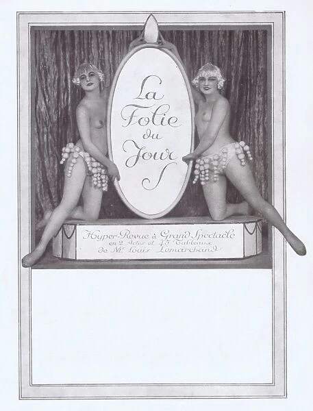 A scene from La Soir du Jour at the Folies Bergere, Paris, 1