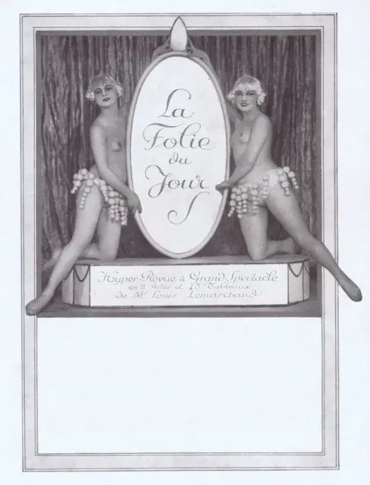 Framed Print : A scene from La Soir du Jour at the Folies Bergere, Paris, 1 Framed Print : A scene from La Soir du Jour at the Folies Bergere, Paris, 1