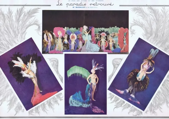 Framed Print : The scene Le Paradis Retrouve from Bonjour Paris at the Casi Framed Print : The scene Le Paradis Retrouve from Bonjour Paris at the Casi